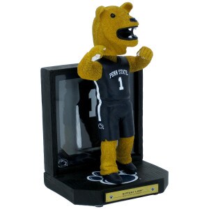 bobblehead Penn State Nittany Lion Mascot with #1 jersey